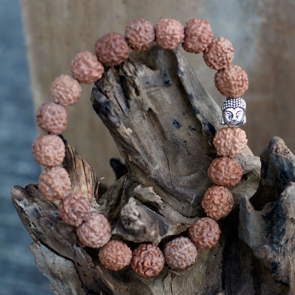  Rudraksha Mala - Dunkel