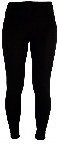 Farbige Damen Leggings, Stretch Sporthose für Frauen, Yogahose - schwarz