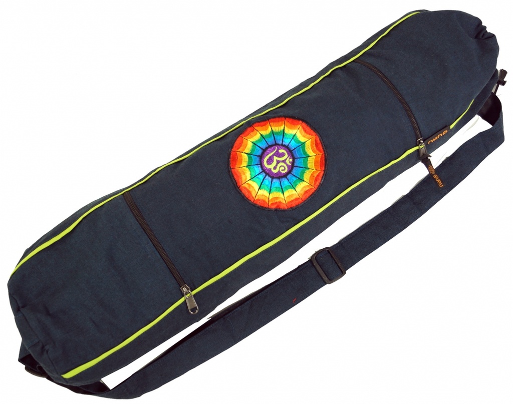 Yogamatten-Tasche Regenbogen Om