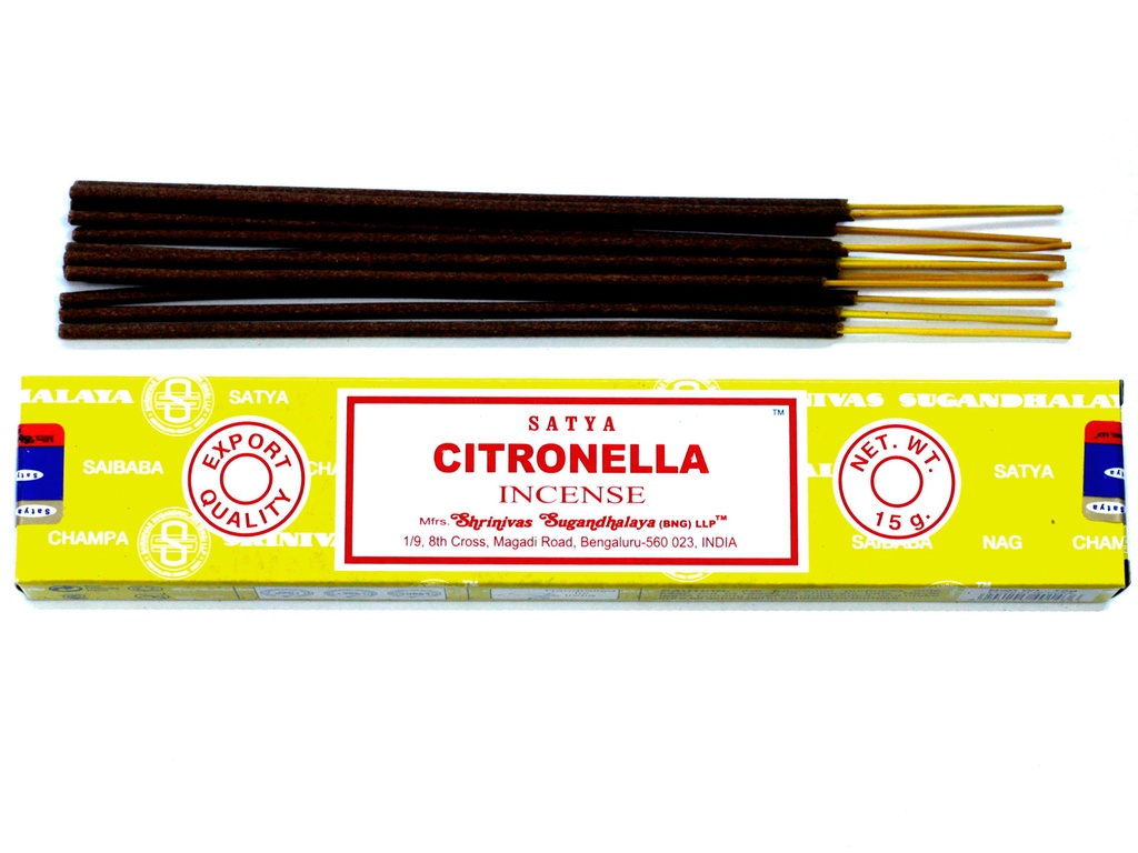 Satya Räucherstäbchen ca. 15 Stck – Citronella