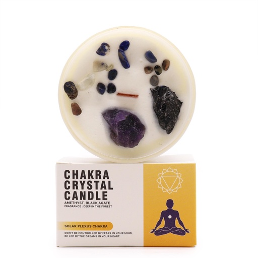 [AW-ChkCC-03 ] Chakra-Kristallkerze – Solarplexus-Chakra