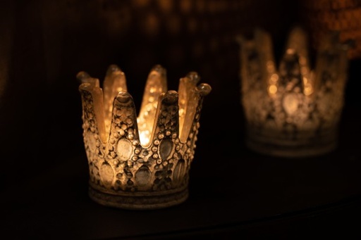 [168847] Teelicht 'Crown'