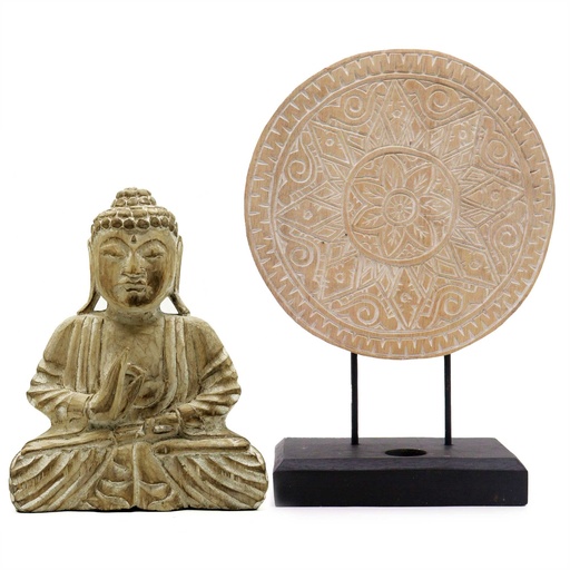 [BFSS-04] Buddha Feng Shui Set – Klassisches Mandala – Natur