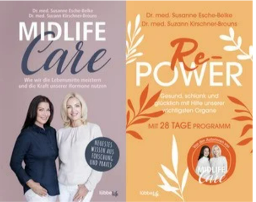 [9786010441699] Bundle: 2 Bücher von Susanne Esche-Behlke Titel: "Midlife-Care" + Titel: "Re-Power"