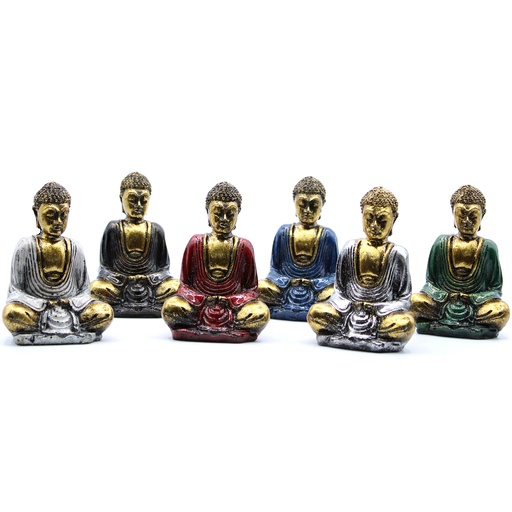 [RBud-01] Gold Mini Buddha (verschiedene Farben)