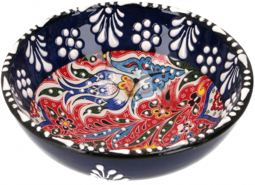 [G52174] Orientalische Keramikschüssel, Schale, Müslischale, handbemalt - Ø 12 cm Model